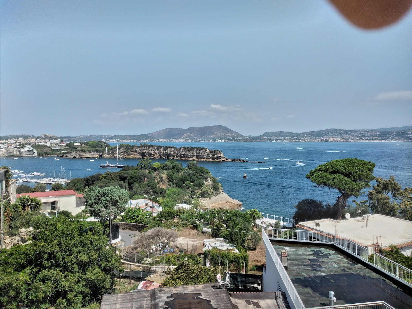 Panorama del Golfo di Napoli